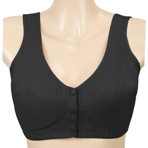 š„Buy 1 Get 3(3packs)š„ COMFORTABLE FRONT-CLOSURE WIRELESS PLUS SIZE BUTTON BRA