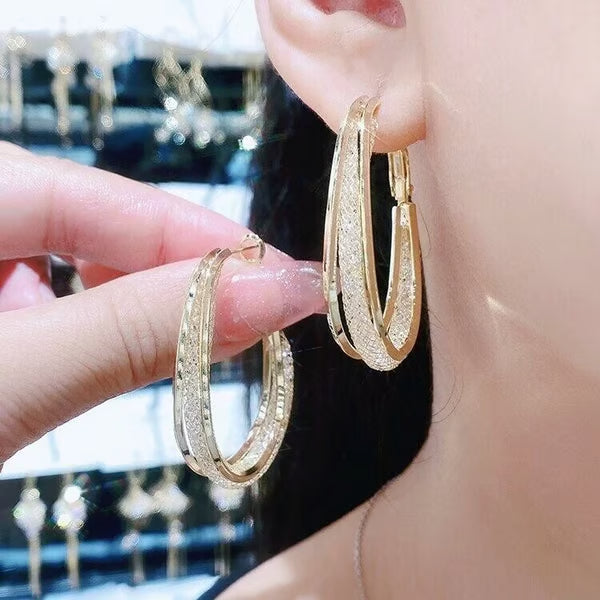 š„HOT SALE - 46% OFFš„To My Best Friend-Fashion Oval Earrings
