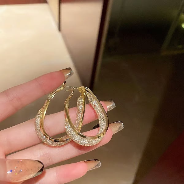 š„HOT SALE - 46% OFFš„To My Best Friend-Fashion Oval Earrings