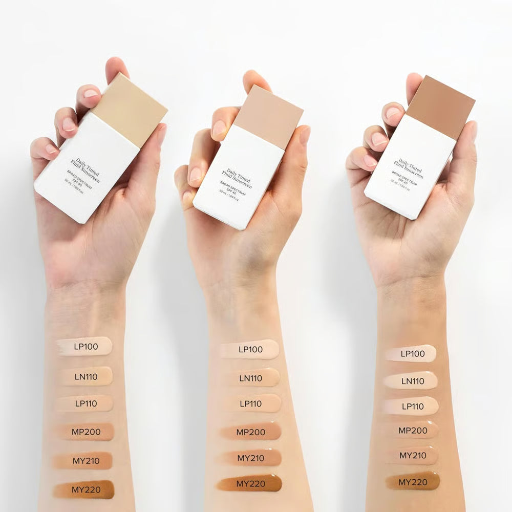⏰Limited Promotion $19.99✨Daily Tinted Fluid Sunscreen |For Naturally Radiant Skin 50 ml