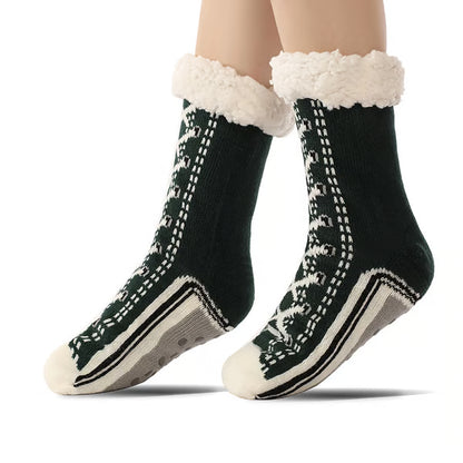 Buy one, get one free！Ultra-thick Slipper Home Socks