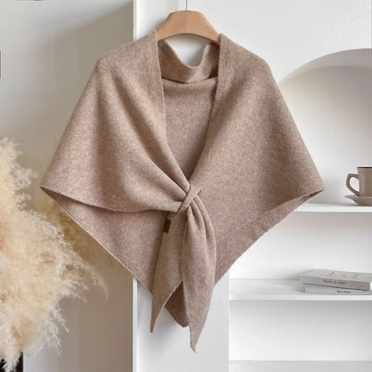 🍂Women's Solid-Color Cashmere Scarf🍁 Casual Soft Comfortable Shawl for Daily Wear