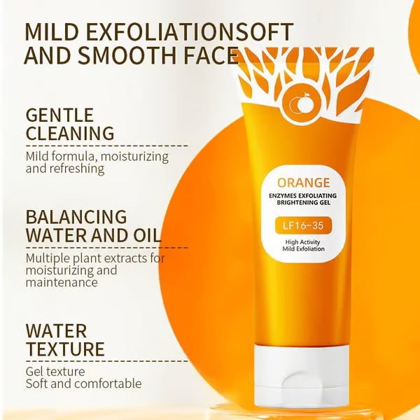 🔥Buy 1 get 1 free🔥 Orange Enzyme Exfoliating Gel 50g – Facial Cleansing Peel