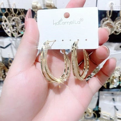 🔥HOT SALE - 46% OFF🔥To My Best Friend-Fashion Oval Earrings