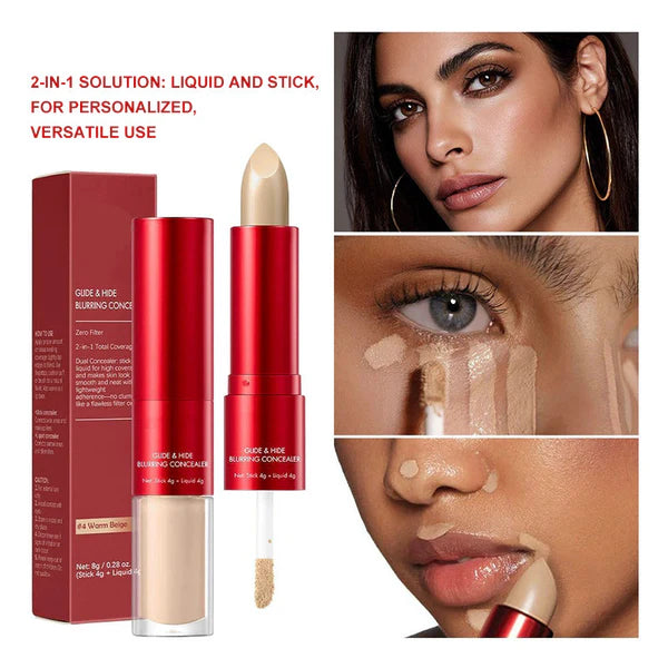 🖤Black Friday Offers⚡Dual-Ended Long-Lasting Lightweight Concealer