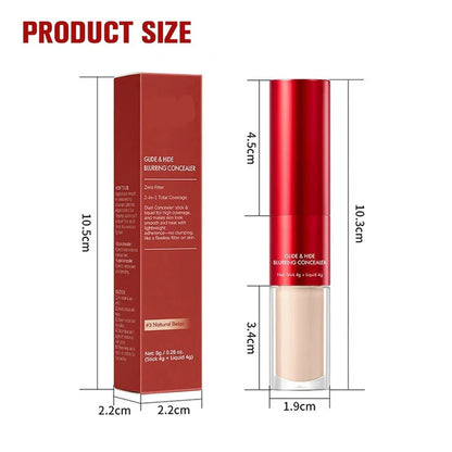 🖤Black Friday Offers⚡Dual-Ended Long-Lasting Lightweight Concealer