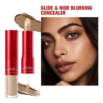 🖤Black Friday Offers⚡Dual-Ended Long-Lasting Lightweight Concealer