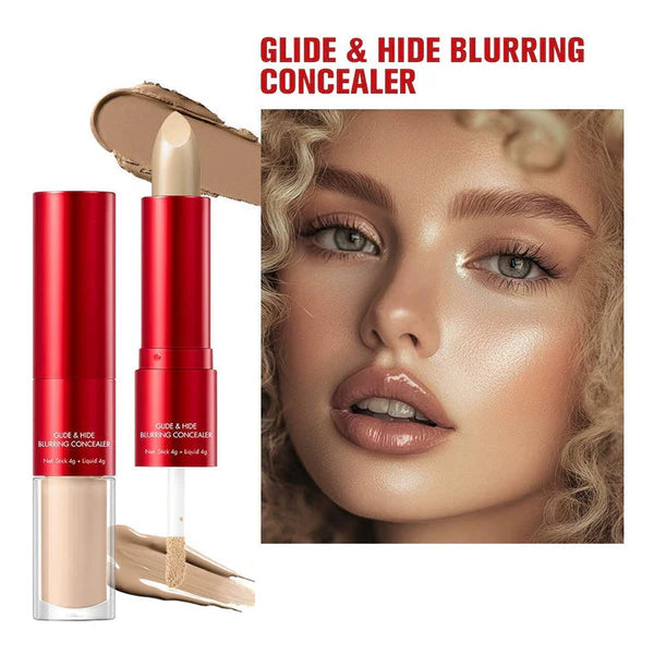 🖤Black Friday Offers⚡Dual-Ended Long-Lasting Lightweight Concealer